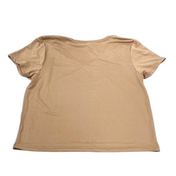 NWT Olivia Rae Tan Basic TShirt– New York – Size Small - Picture 4 of 7